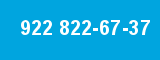 922 822-67-37 922 822-67-37